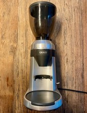 GRAEF CM800 Elektrische Kaffeemühle  Silberl Kegelmahlwerk