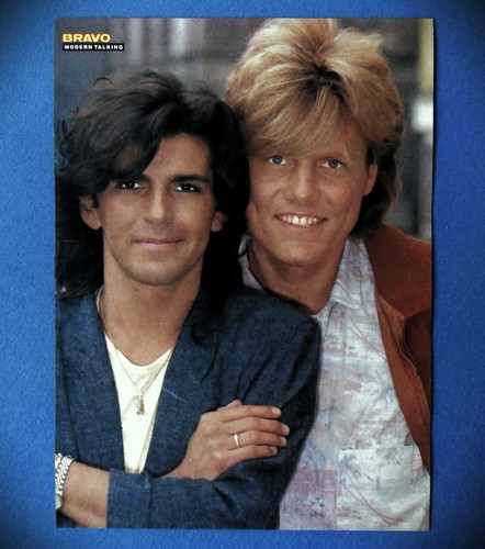 Poster modern talking - poster, 80er