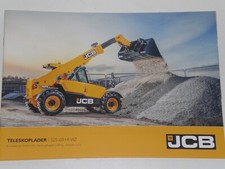 JCB TELESKOPLADER 525-60 Prospekt von 02/2021 ( bauma 99 )