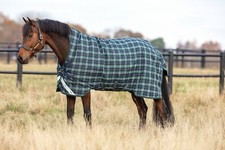 Outdoordecke Horseware Rhino Wug Medium 250g Vari-Layers hunter check 125-155