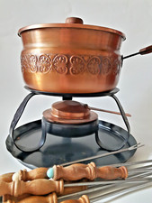 Vintage Fondue-Raclete- Metall