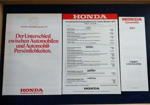 Honda accord civic quintet - accord,