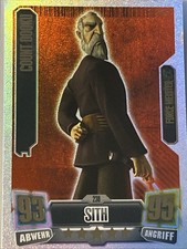 TOPPS FORCE ATTAX STAR WARS 2011 Force Meister Karte #238 COUNT DOOKU Sith Card
