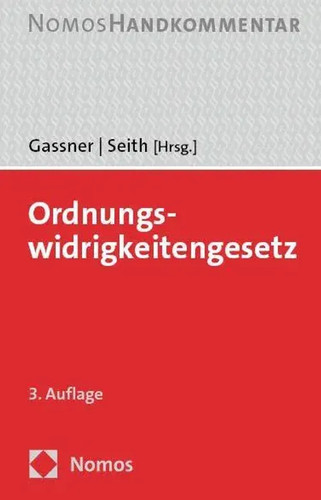 Ordnungswidrigkeitengesetz - , |