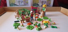 Playmobil Konvolut-Hasen/Kaninchen-Stall und Außen-Gehege/ mit viel Zubehör/Top.