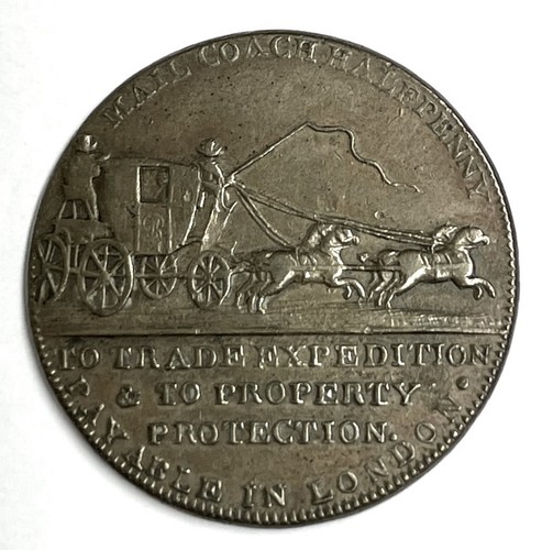 Halfpenny token 1790 - token, ca.