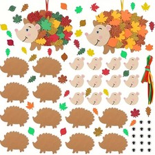 Herbst bastelset igel filz - herbst,