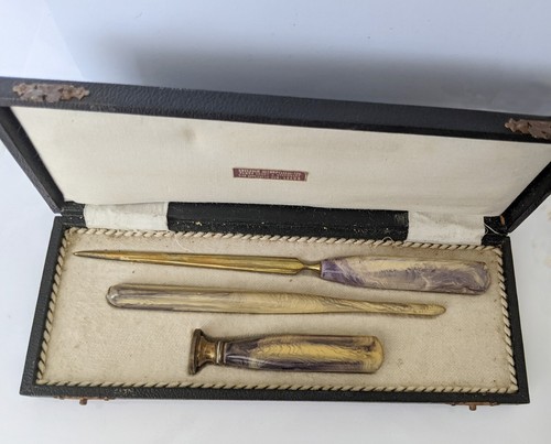 Antik schreibtisch set bakelit - antik,