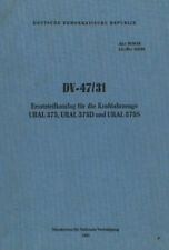 300696  LKW URAL 375 URAL375 NVA DV Ersatzteilkatalog URAL 375 D S