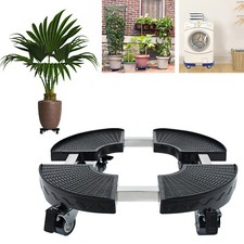 Pflanzenroller 39-52 cm Rollbrett Wagen für Blumen Topf Untersetzer mit Rollen