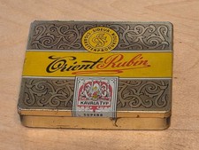 Alte Metall-Zigarettendose