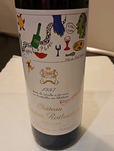 Flasche château mouton - château,