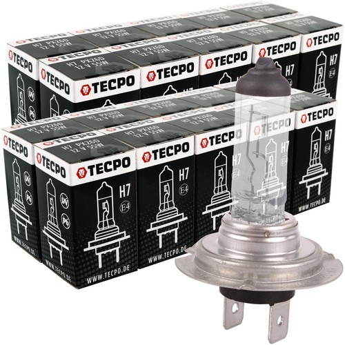 20x halogen lampen - h7,
