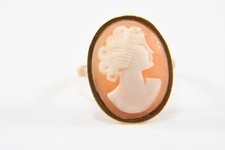 N93L16- Gold 333 8kt Ring mit Kamee 