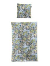 Irisette Tokio Mako-Satin Bettwäsche 135x200 Tropisch Asiatisch Palmen 8598-20
