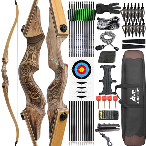 Recurvebogen set jagdbogen - 60",