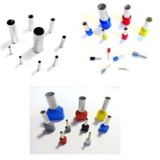 Aderendhülsen ISOLIERT, TWIN & UNISOLIERT 0,50- 50 mm² Kabelhülsen 10-1000ST.