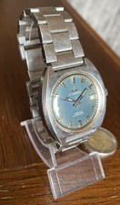 vintage Dugena Tropica, Eta 2783, Inca, 39,9mm, E-stahl, Automatik, sauber,