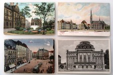 ~1910/30 CHEMNITZ Sachsen 4 alte Postkarten Ansichtskarten mit Stadt-Ansichten