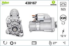 Valeo 438167 Starter for Audi