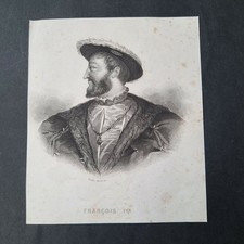 Gravur 19. Jh. Porträt Franz