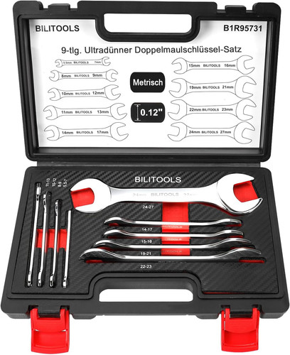 Bilitools tlg maulschlüssel - bilitools, 9-tlg