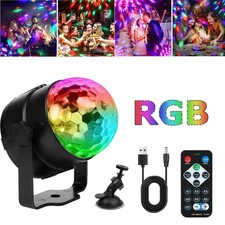 Discokugel LED RGB Bühnenlicht Lichteffekt Party Disco Lampe Discolicht Hochzeit