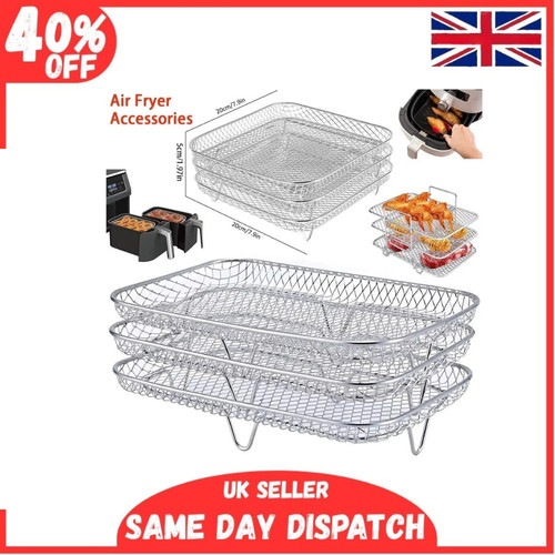 Air fryer rack stapelbar - fryer,