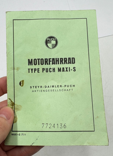 Originaler typenschein für - typenschein,