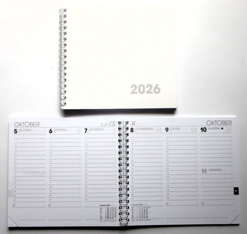 Quadratkalender 2026 brunnen - quadratkalender,