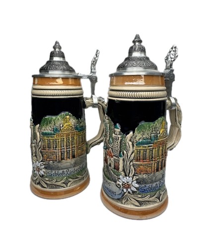 Vintage bierkrug keramik - bierkrug,
