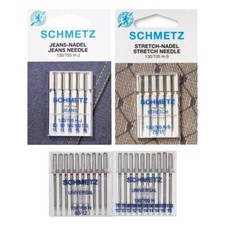 Schmetz Nadelsortiment Stretch/Jeans/ Universal/System 130/705H für Nähmaschinen
