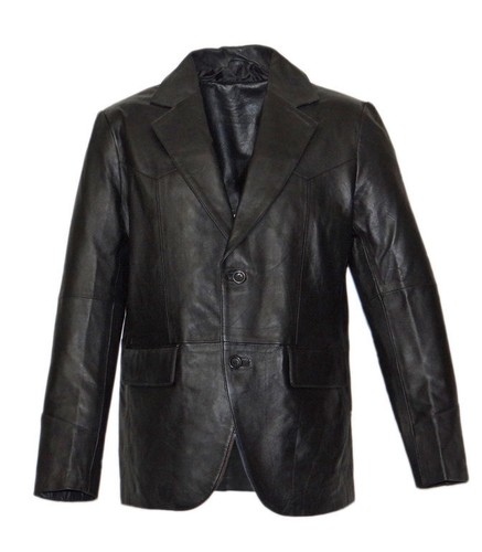 Sakko herren leder blazer rb - sakko,, leder-blazer