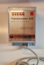 Titan Typ 208 Trafo