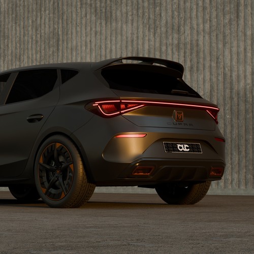 Cupra leon dachspoiler - leon,
