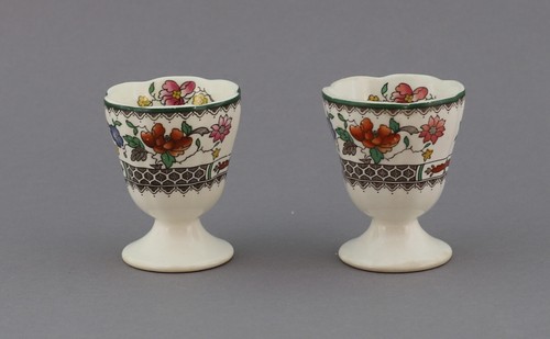Spode eierbecher chinese - eierbecher, "chinese