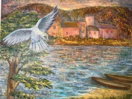 Original öl bild 80x100 - Öl,