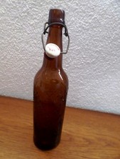 alte Prägeflasche - VK  - " Bayerische Aktien-Bierbrauerei Aschaffenburg "-BABA