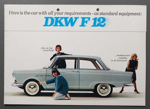 Prospekt dkw von 1964 - prospekt,