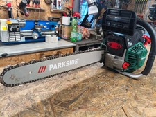 53cm² Motorsäge 3,4 PS Benzin Kettensäge mit 45cm Schwert, Vollmeißelkette