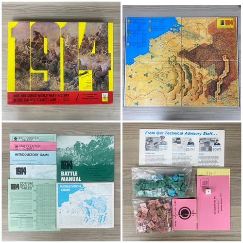 1914 avalon hill brettspiel - 1914,