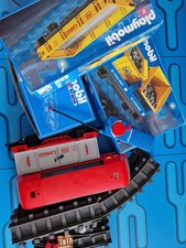 Playmobil RC Train komplett Schienen Lok 3 Anhänger Fernbedienung 4385