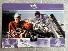 Martin Schmitt - Original signierte Autogrammkarte - Skispringer Milka