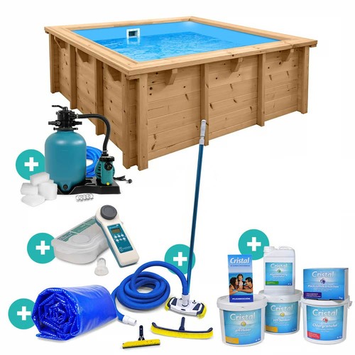 Holzpool schwimmbecken holz - holzpool,