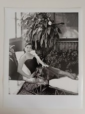 PRINCESS CAROLINE OF MONACO - HELMUT NEWTON ORIGINAL FOTO - MONTE CARLO 1989