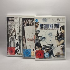 Wii Spiele 3× Resident Evil