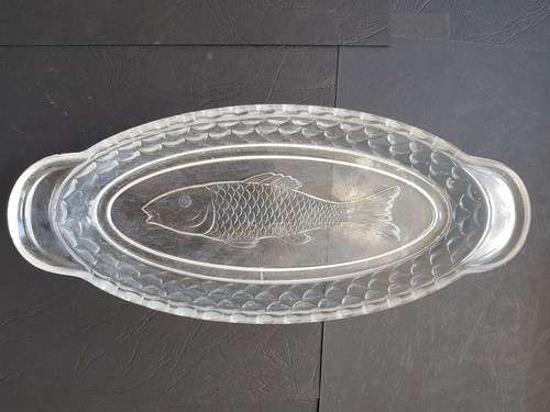 Glasschale mit fisch motiv zum - motiv,