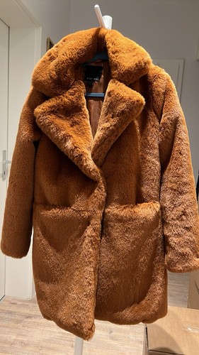 Fellmantel damen braun - braun, 38