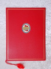 SED DDR Sozialistisch Einheitspartei Urkunde 20. Jahrestag - Vintage 1966