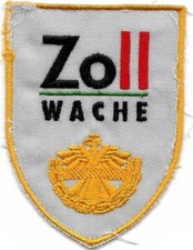 ALT! Österreich ZOLLWACHE Customs ZOLL Grenze Polizei Abzeichen Patch